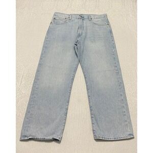 Levi's 551 Z Premium Light Wash Denim Jeans 36×26‎ Menswear Cotton Hemp Big E